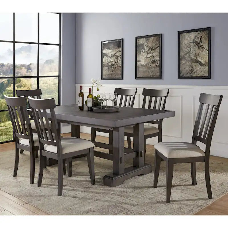 Chaises d'appoint Steve Silver Nevada Dusky Cedar - Lot de 2