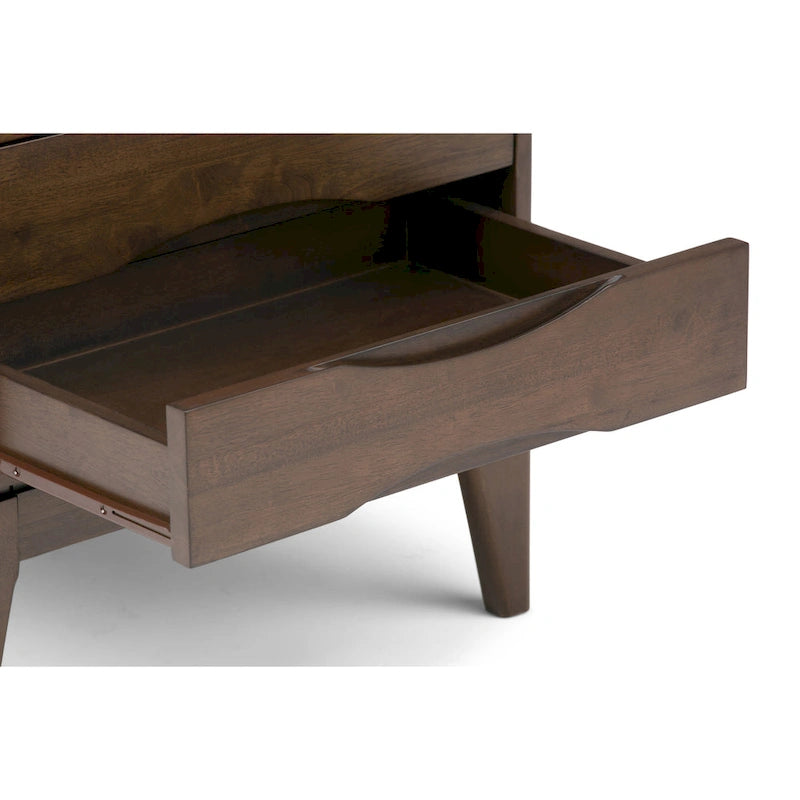 WYNDENHALL Pearson Table d'appoint carrée en bois massif de 56 cm de large - 56 L x 56 P x 51 H