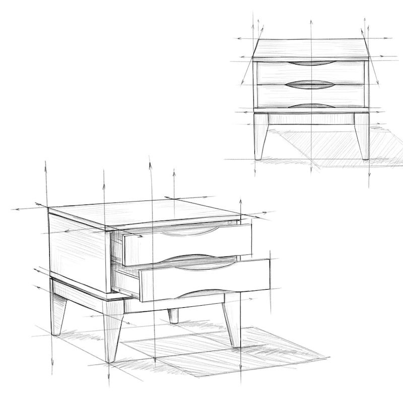 WYNDENHALL Pearson Table d'appoint carrée en bois massif de 56 cm de large - 56 L x 56 P x 51 H