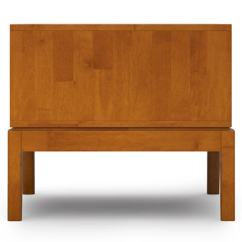 WYNDENHALL Pearson Table d'appoint carrée en bois massif de 56 cm de large - 56 L x 56 P x 51 H