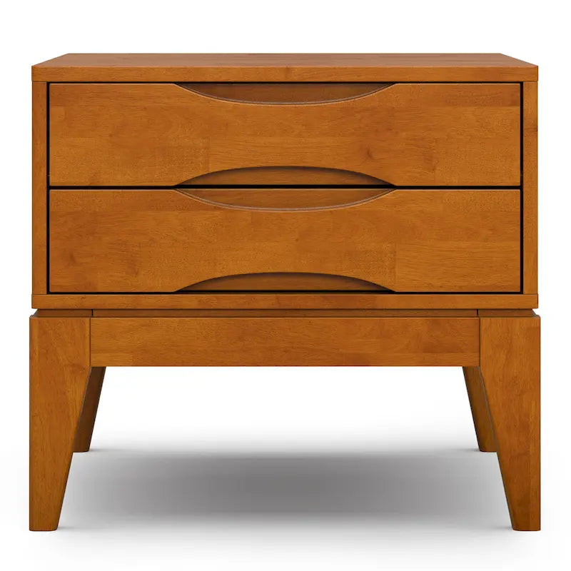 WYNDENHALL Pearson Table d'appoint carrée en bois massif de 56 cm de large - 56 L x 56 P x 51 H
