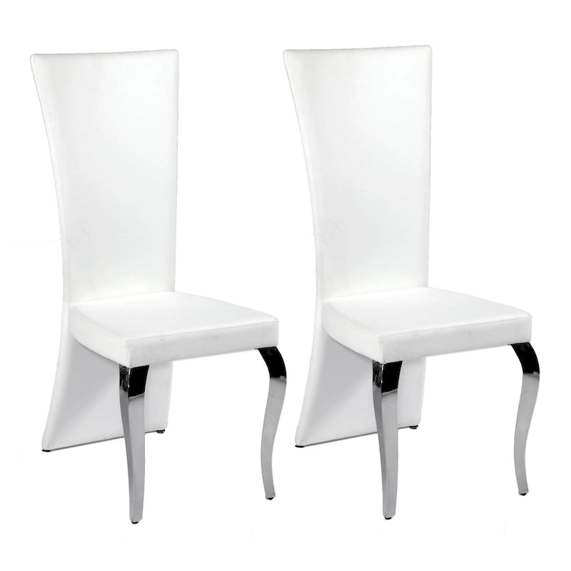 Chaise de salle à manger haute rectangulaire Somette Tabitha (Lot de 2)