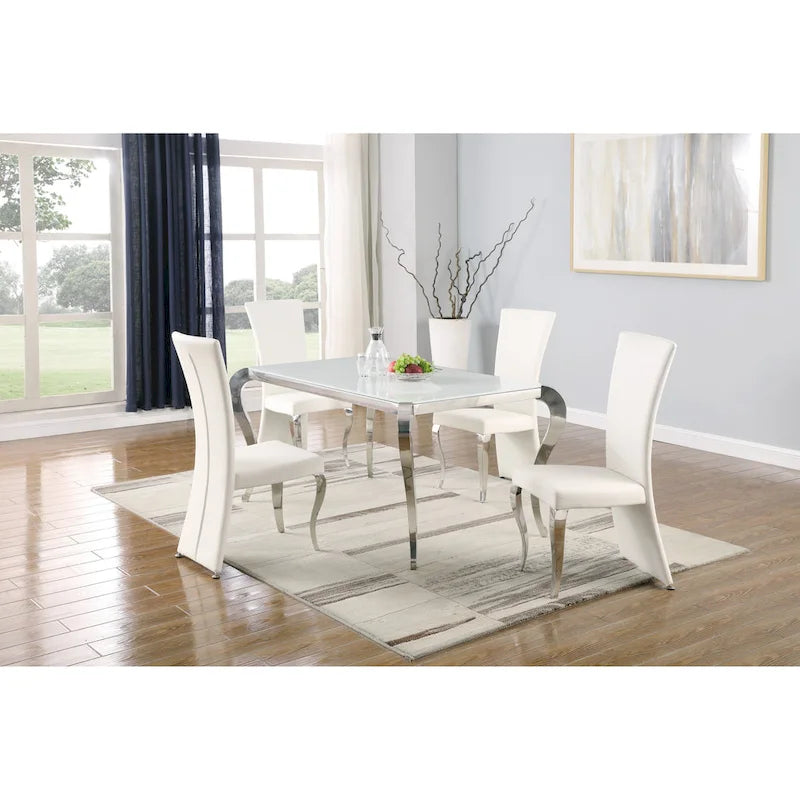 Chaise de salle à manger haute rectangulaire Somette Tabitha (Lot de 2)