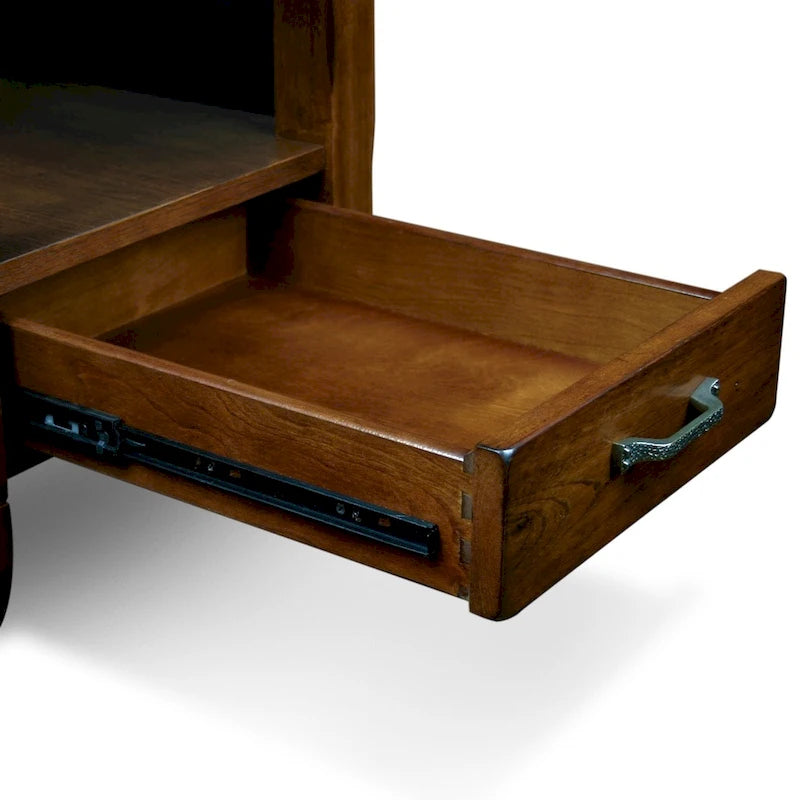 Table d'appoint en chêne rustique