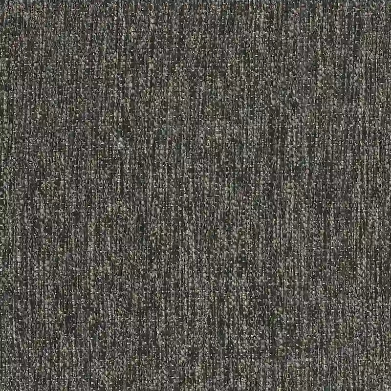 Chaise de salle à manger HomePop rembourrée à dossier arrondi – Tissu noir (lot de 2)