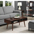 Convenience Concepts Table basse Napa avec étagère
