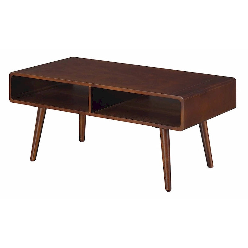 Convenience Concepts Table basse Napa avec étagère