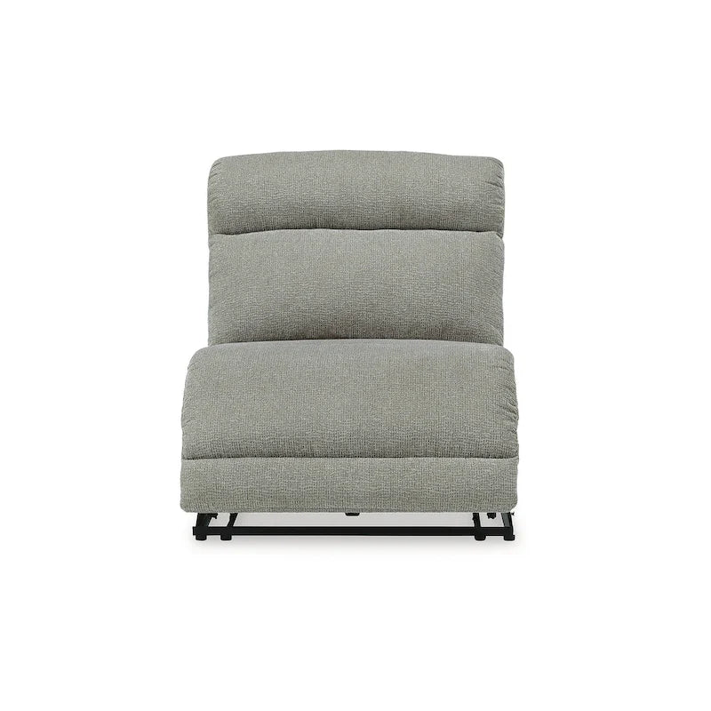 Canapé d'angle inclinable électrique 4 places avec méridienne Colleyville gris de Signature Design by Ashley - 355,6 cm L x 165,1 cm P x 99,1 cm H