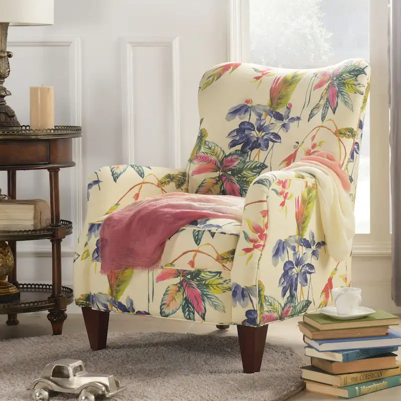 Fauteuil rembourré Palma 32 Floral de Jennifer Taylor Home