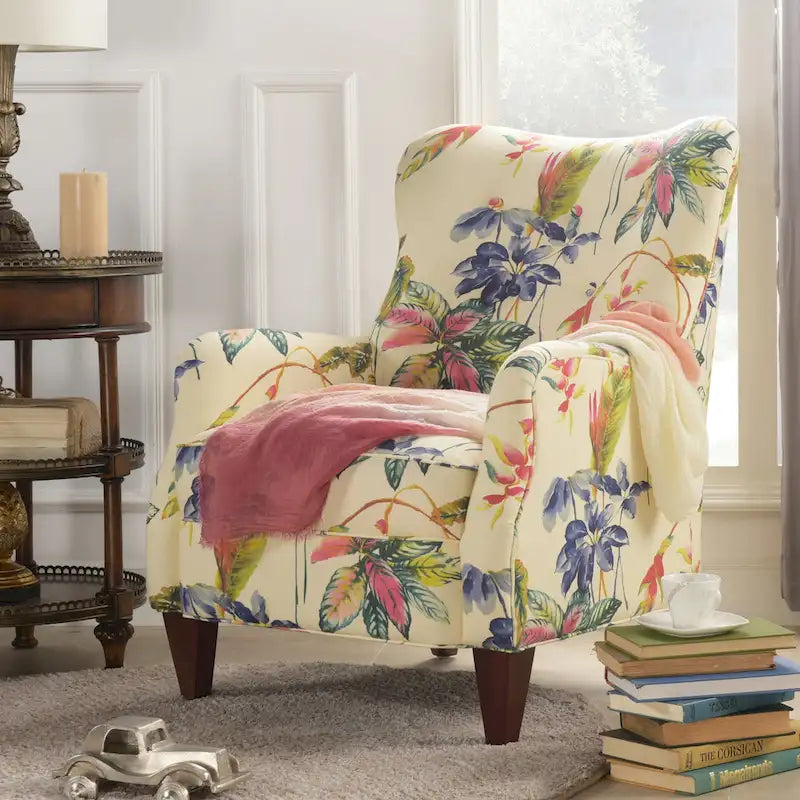 Fauteuil rembourré Palma 32 Floral de Jennifer Taylor Home