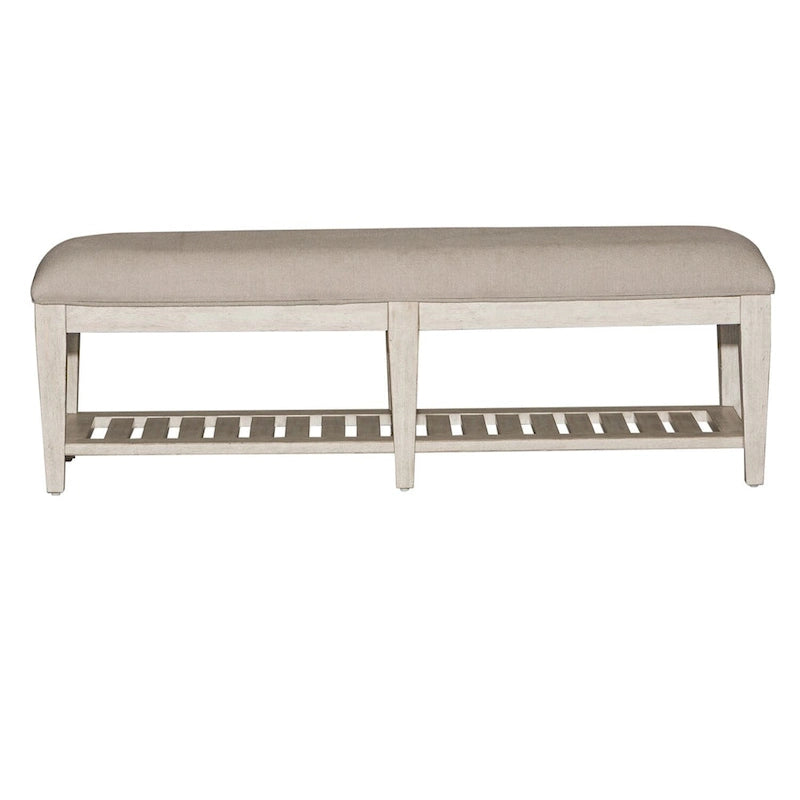 Banc de lit Heartland Antique White Tobacco