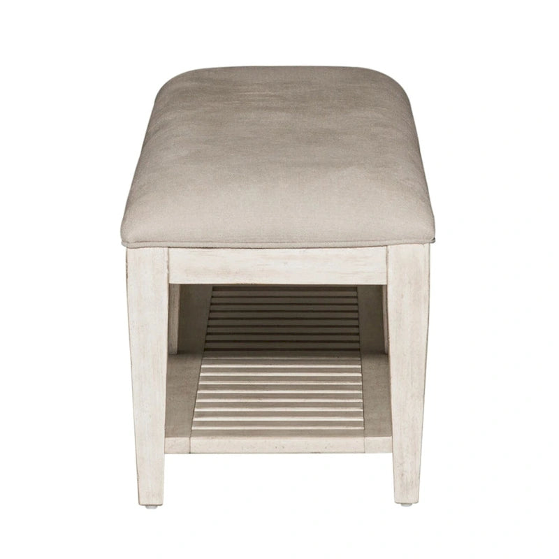 Banc de lit Heartland Antique White Tobacco