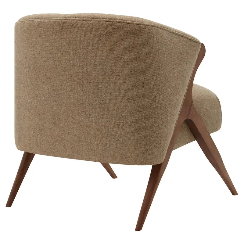 Fauteuil d'appoint bas Florence Vintage du milieu du siècle