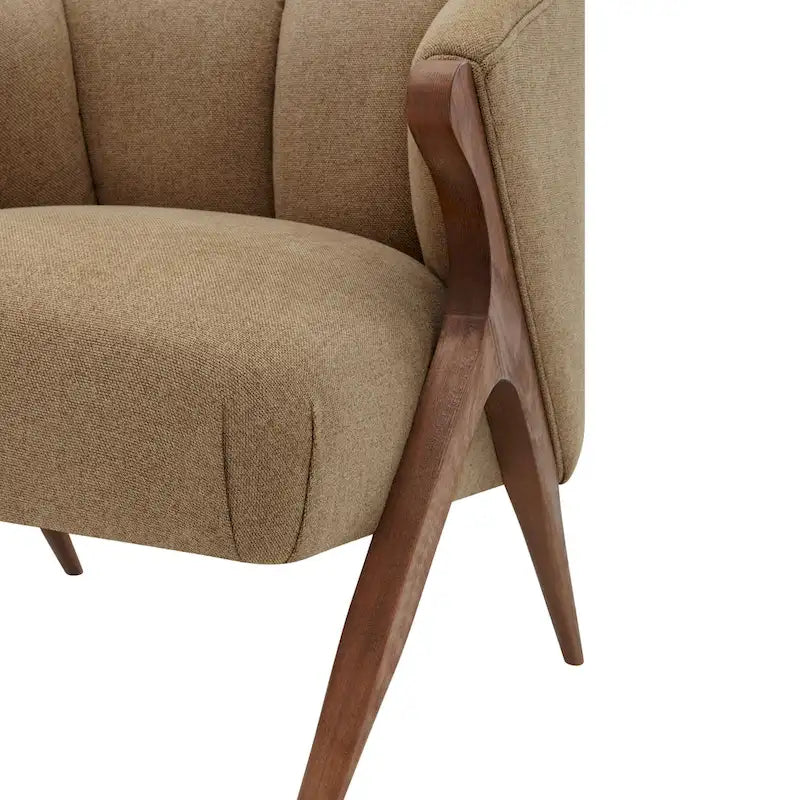 Fauteuil d'appoint bas Florence Vintage du milieu du siècle