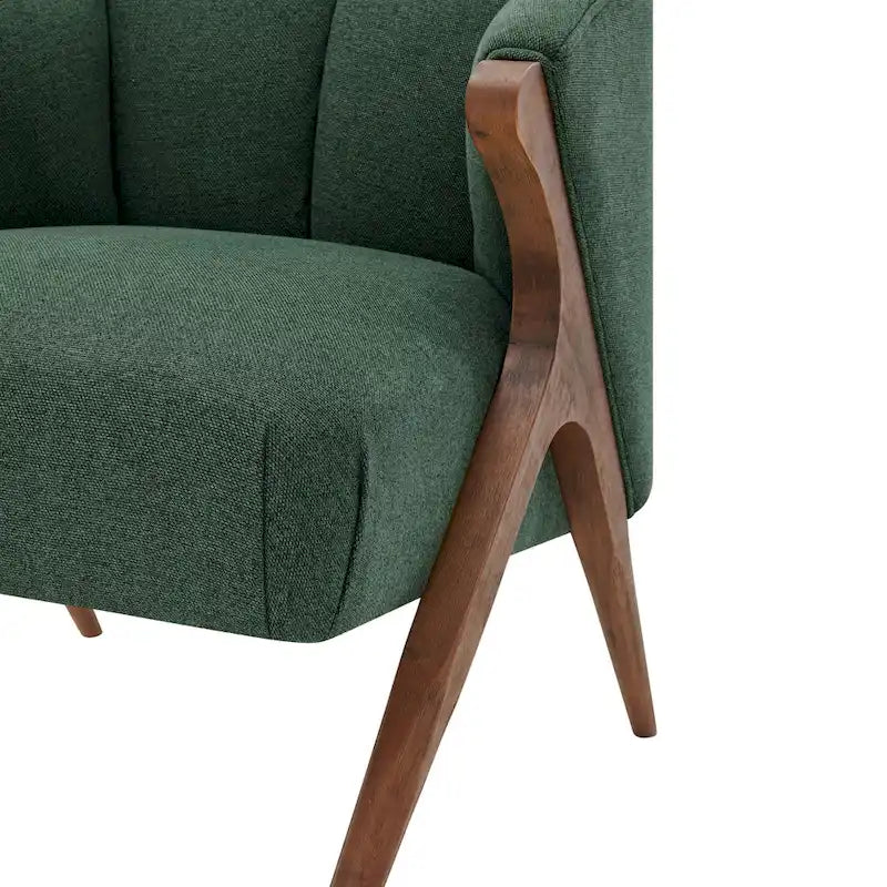 Fauteuil d'appoint bas Florence Vintage du milieu du siècle