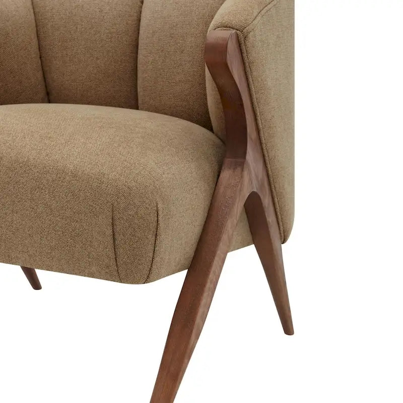Fauteuil d'appoint bas Florence Vintage du milieu du siècle