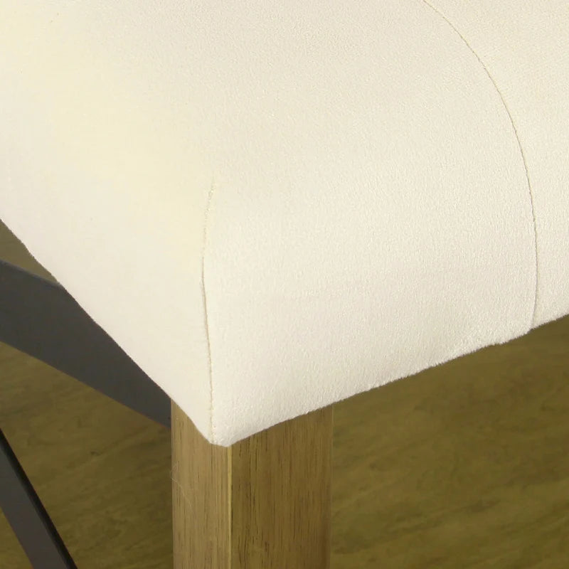 Pouf carré de cocktail avec plateau capitonné HomePop