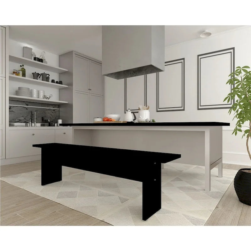 Banc de salle à manger moderne Manhattan Comfort Nomad 67.91