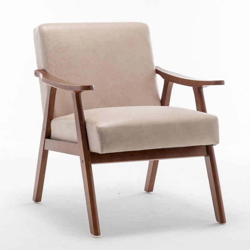 Fauteuil d'appoint large en microfibre Cedrice 26.37
