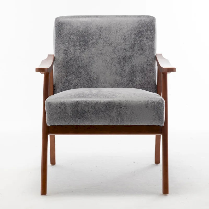 Fauteuil d'appoint large en microfibre Cedrice 26.37