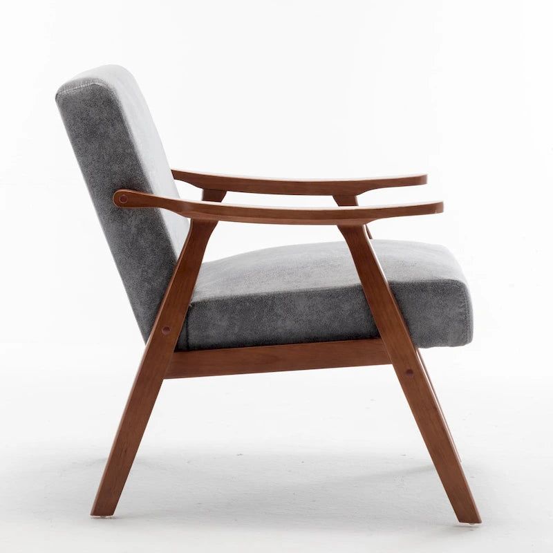 Fauteuil d'appoint large en microfibre Cedrice 26.37