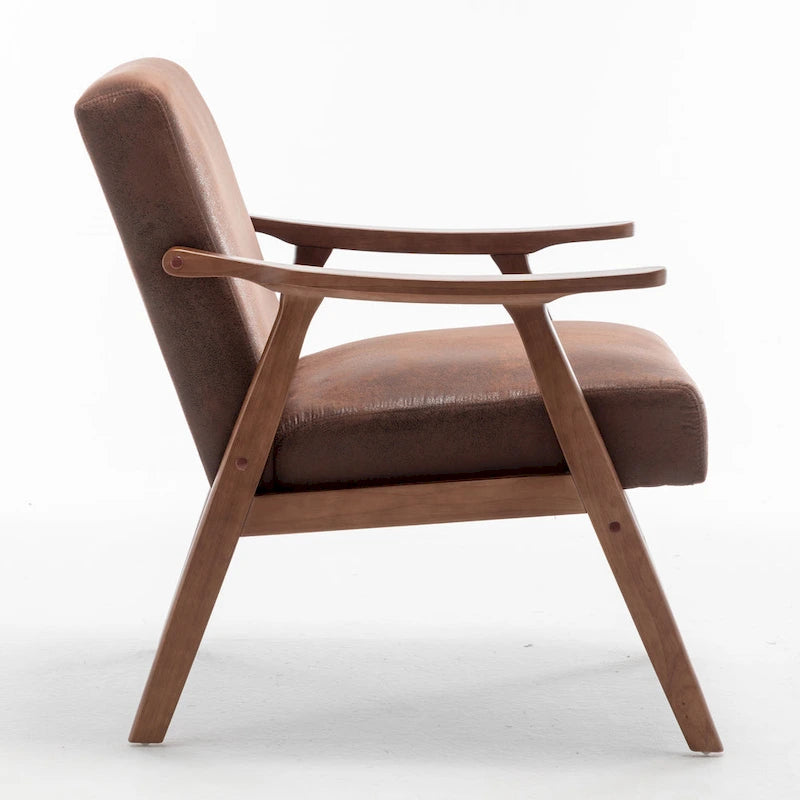 Fauteuil d'appoint large en microfibre Cedrice 26.37