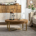 31,29 Table Basse Ronde Moderne Rétro avec Jonction