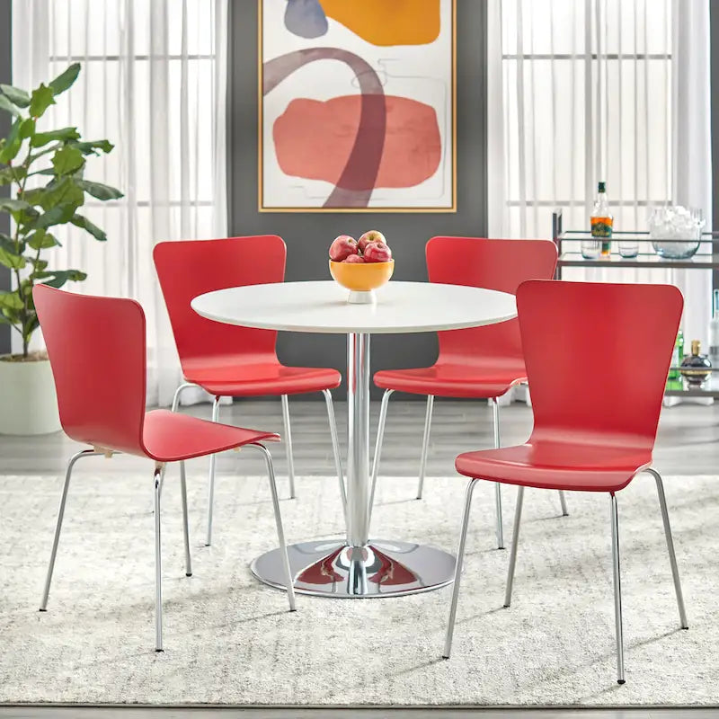 Ensemble de salle à manger 5 pièces moderne Simple Living Pisa