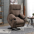 Fauteuil inclinable électrique HOMCOM pour personnes âgées, fauteuil inclinable surdimensionné avec télécommande pour salon