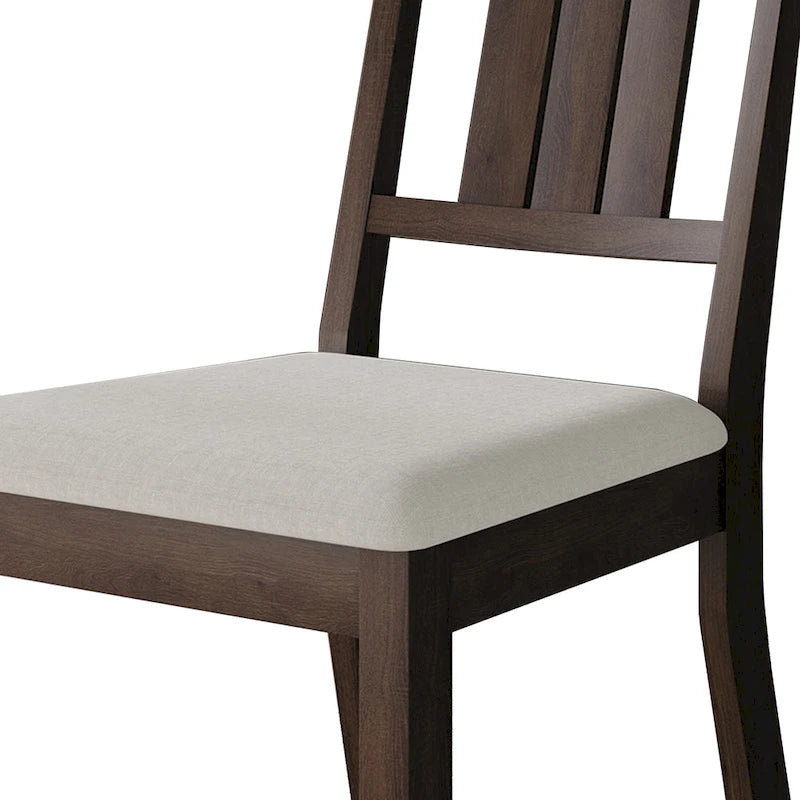 Chaises de salle à manger classiques en bois CraftPorch (lot de 2) - S.O.