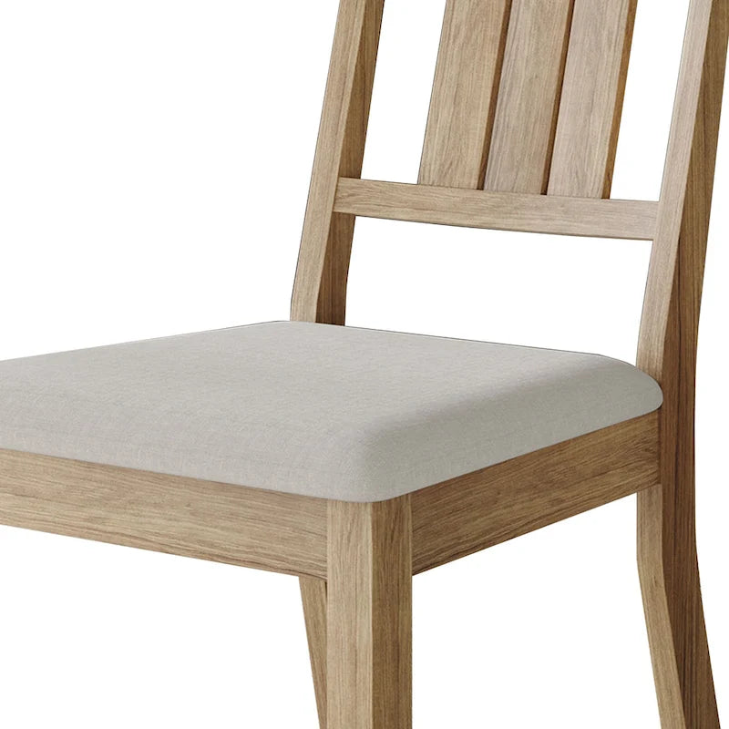 Chaises de salle à manger classiques en bois CraftPorch (lot de 2) - S.O.