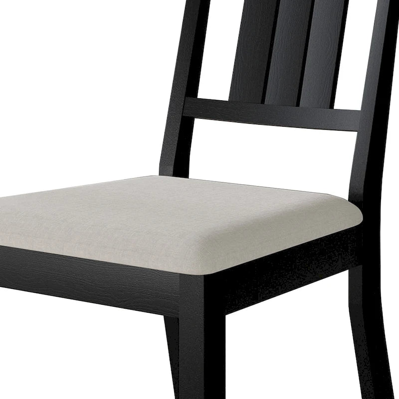 Chaises de salle à manger classiques en bois CraftPorch (lot de 2) - S.O.