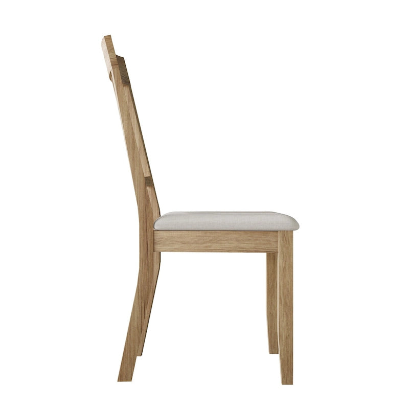 Chaises de salle à manger classiques en bois CraftPorch (lot de 2) - S.O.