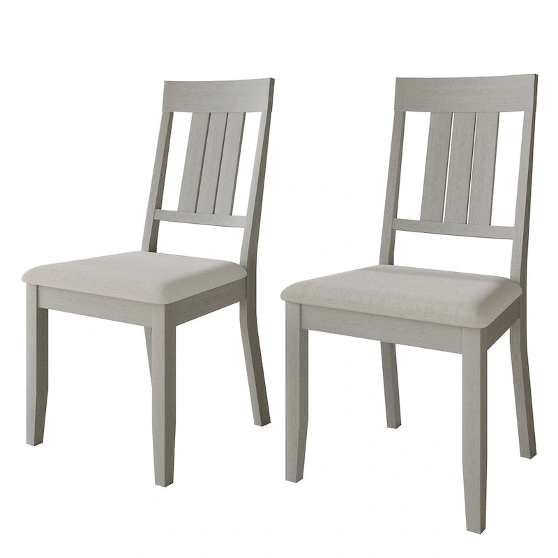 Chaises de salle à manger classiques en bois CraftPorch (lot de 2) - S.O.