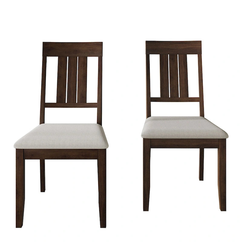 Chaises de salle à manger classiques en bois CraftPorch (lot de 2) - S.O.