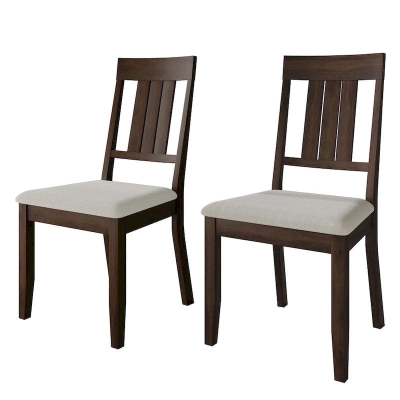 Chaises de salle à manger classiques en bois CraftPorch (lot de 2) - S.O.