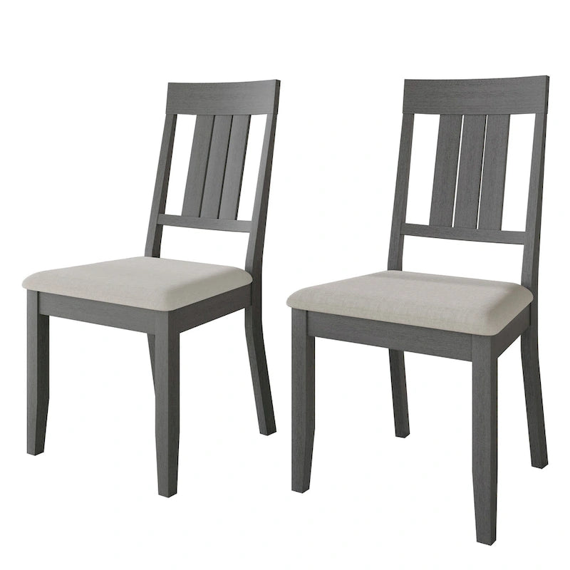Chaises de salle à manger classiques en bois CraftPorch (lot de 2) - S.O.