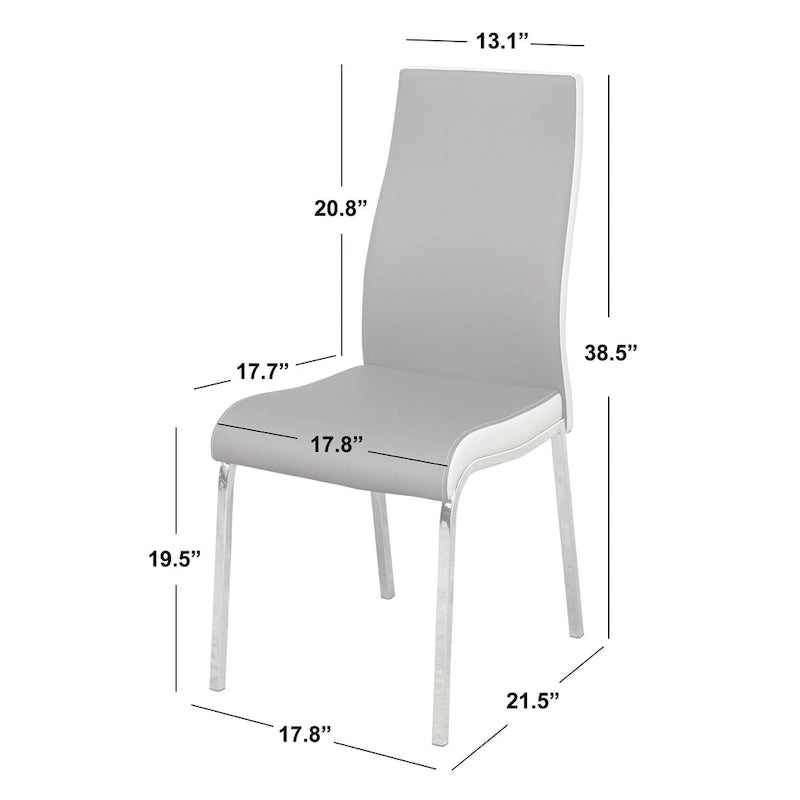 Chaises de salle à manger Nora Simple Living (lot de 2)