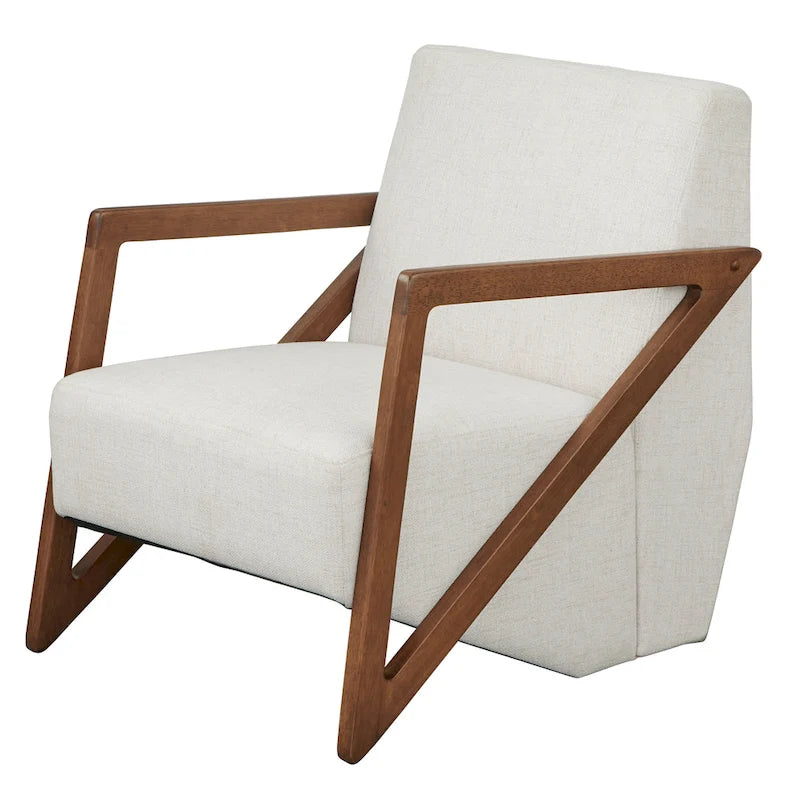 Chaise triangulaire du milieu du siècle Simple Living Pamela