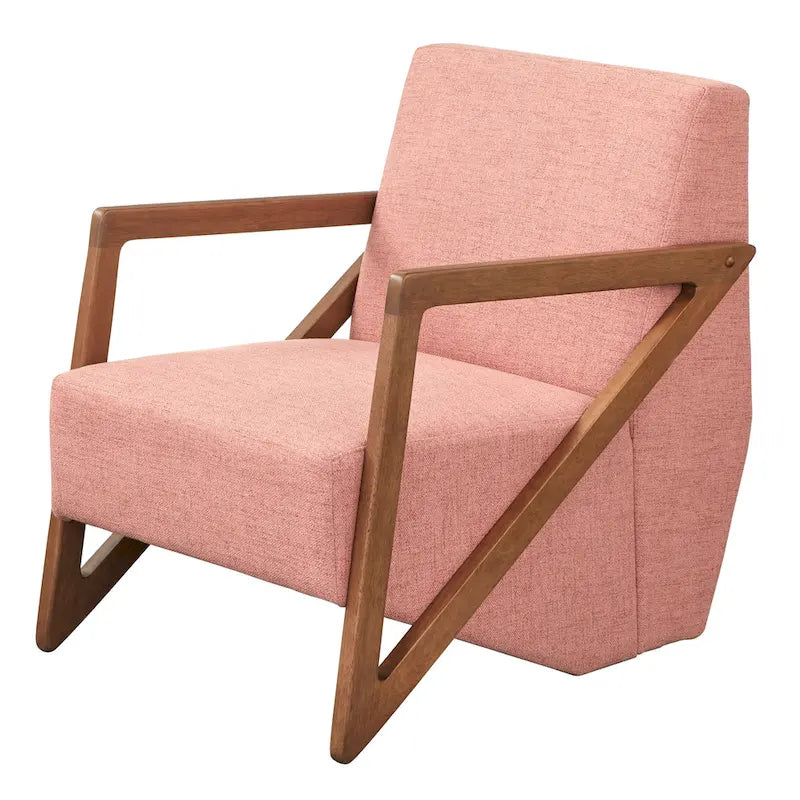 Chaise triangulaire du milieu du siècle Simple Living Pamela