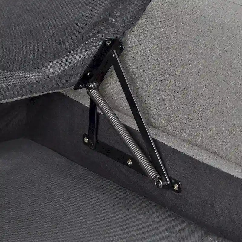 Canapé convertible Parker avec méridienne de rangement à droite iNSPIRE Q Modern