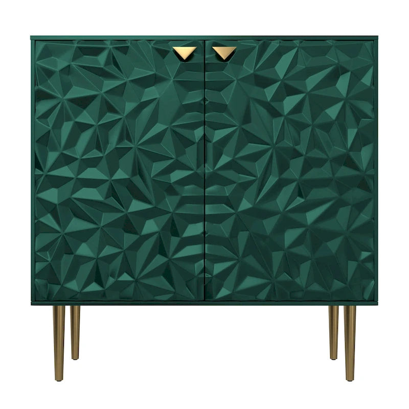 Clihome Armoire de rangement d'appoint à 2 portes