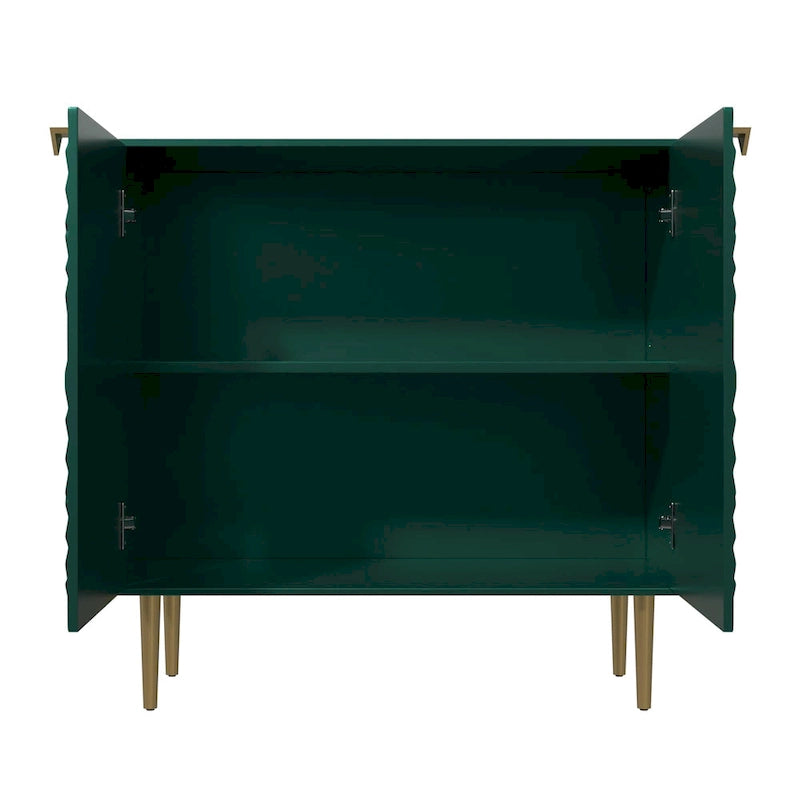 Clihome Armoire de rangement d'appoint à 2 portes