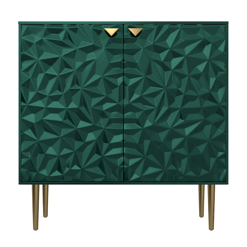 Clihome Armoire de rangement d'appoint à 2 portes