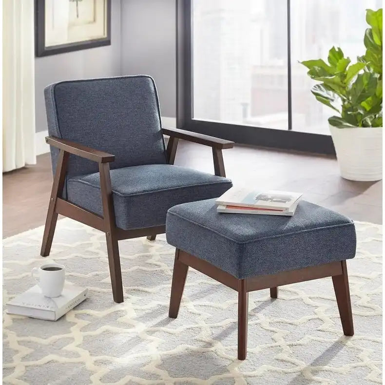 Ensemble chaise et repose-pieds Sonia de Simple Living