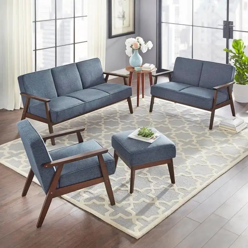 Ensemble chaise et repose-pieds Sonia de Simple Living