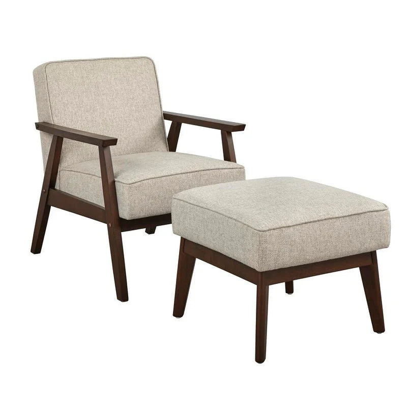 Ensemble chaise et repose-pieds Sonia de Simple Living