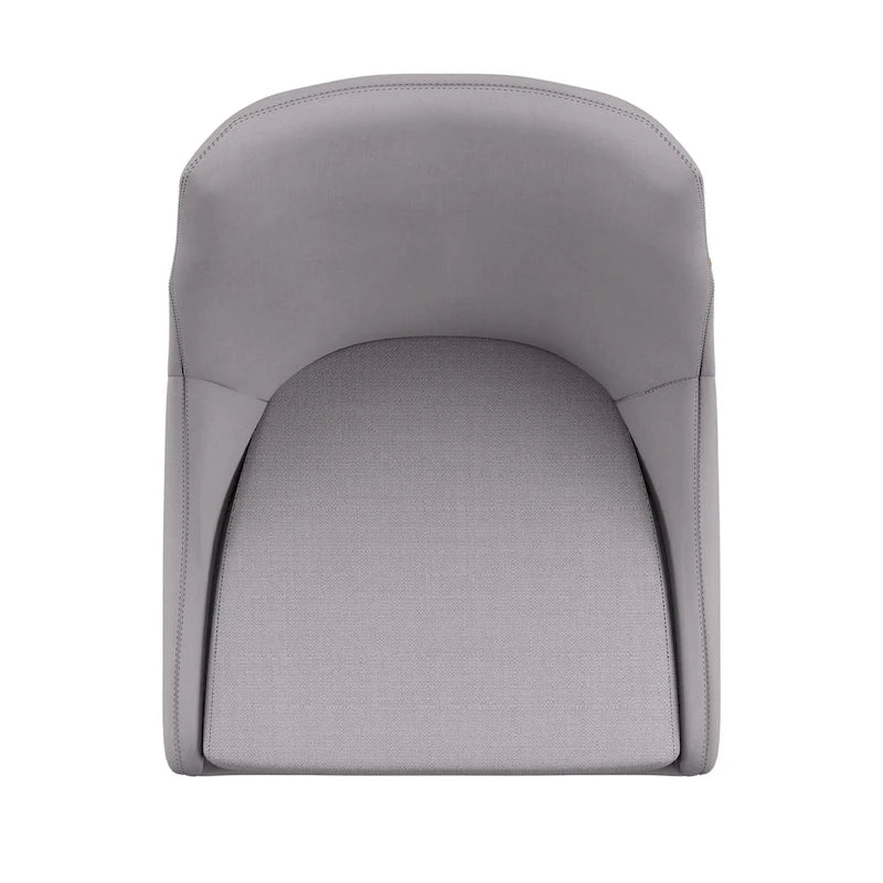 Chaise de salle à manger Sasha à dossier barillet en chêne (ensemble de 2) par iNSPIRE Q Modern - Ensemble de 2