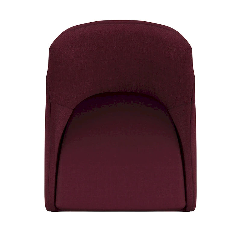 Chaise de salle à manger Sasha à dossier barillet en chêne (ensemble de 2) par iNSPIRE Q Modern - Ensemble de 2