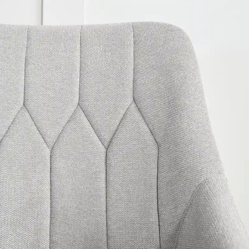 Corvus Abigail - Fauteuil d'appoint rembourré avec pieds en métal